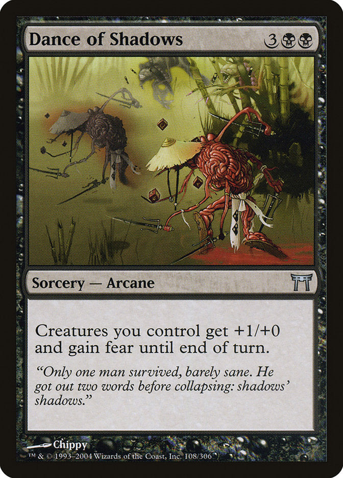 Dance of Shadows [Champions of Kamigawa] [Foil]