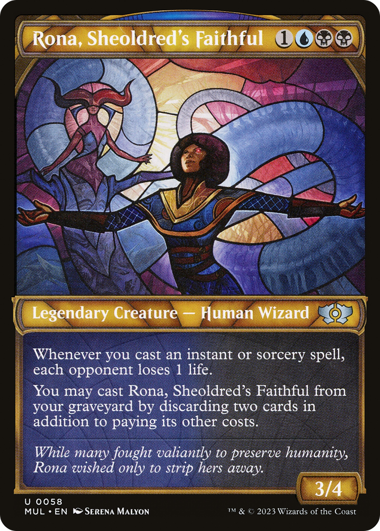 Rona, Sheoldred's Faithful [Multiverse Legends] [Foil]