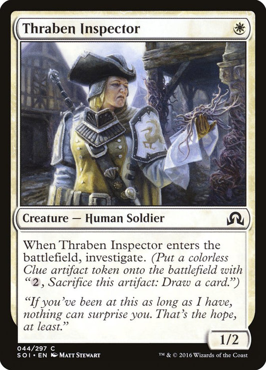 Thraben Inspector [Shadows over Innistrad] [Foil]