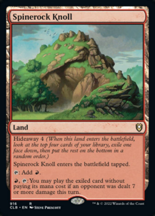 Spinerock Knoll [Commander Legends: Battle for Baldur's Gate]