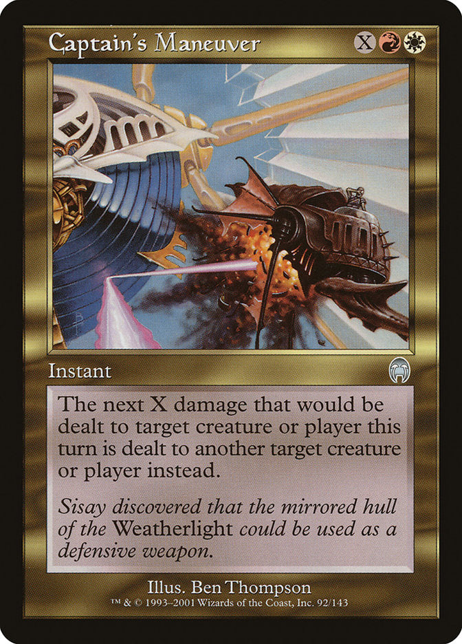 Captain's Maneuver [Apocalypse] [Foil]