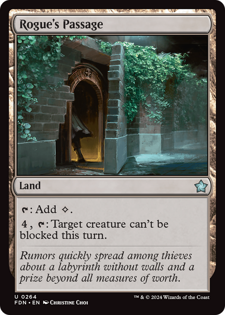 Rogue's Passage [Foundations] [Foil]