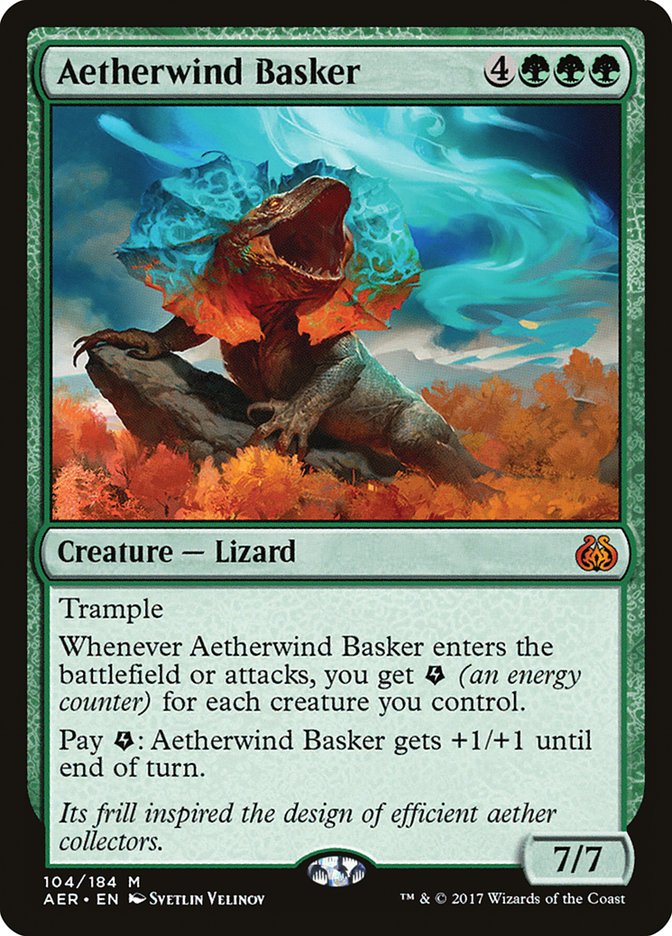Aetherwind Basker [Aether Revolt] [Foil]