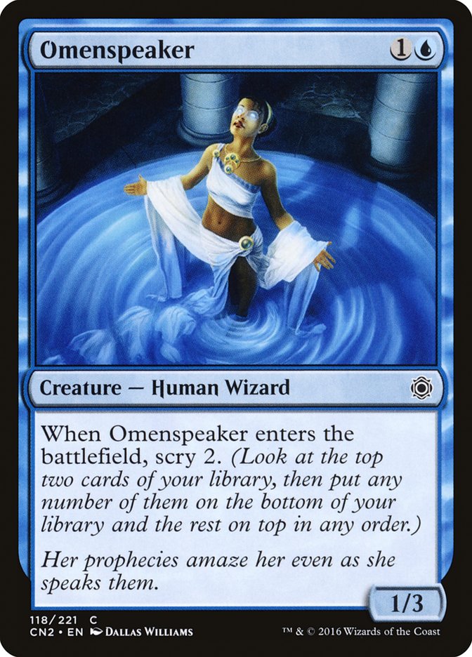 Omenspeaker [Conspiracy: Take the Crown] [Foil]