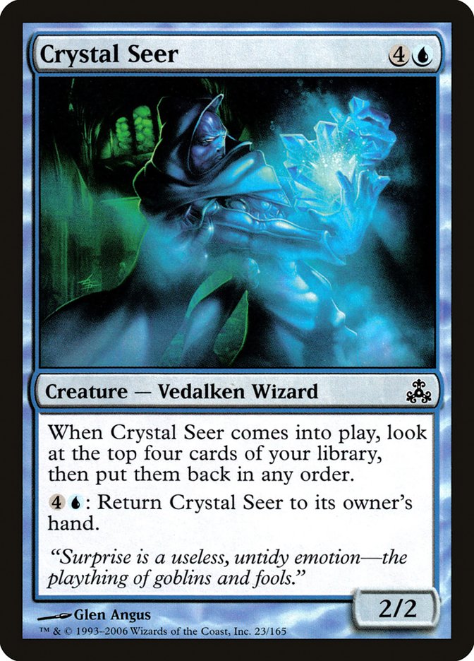 Crystal Seer [Guildpact] [Foil]