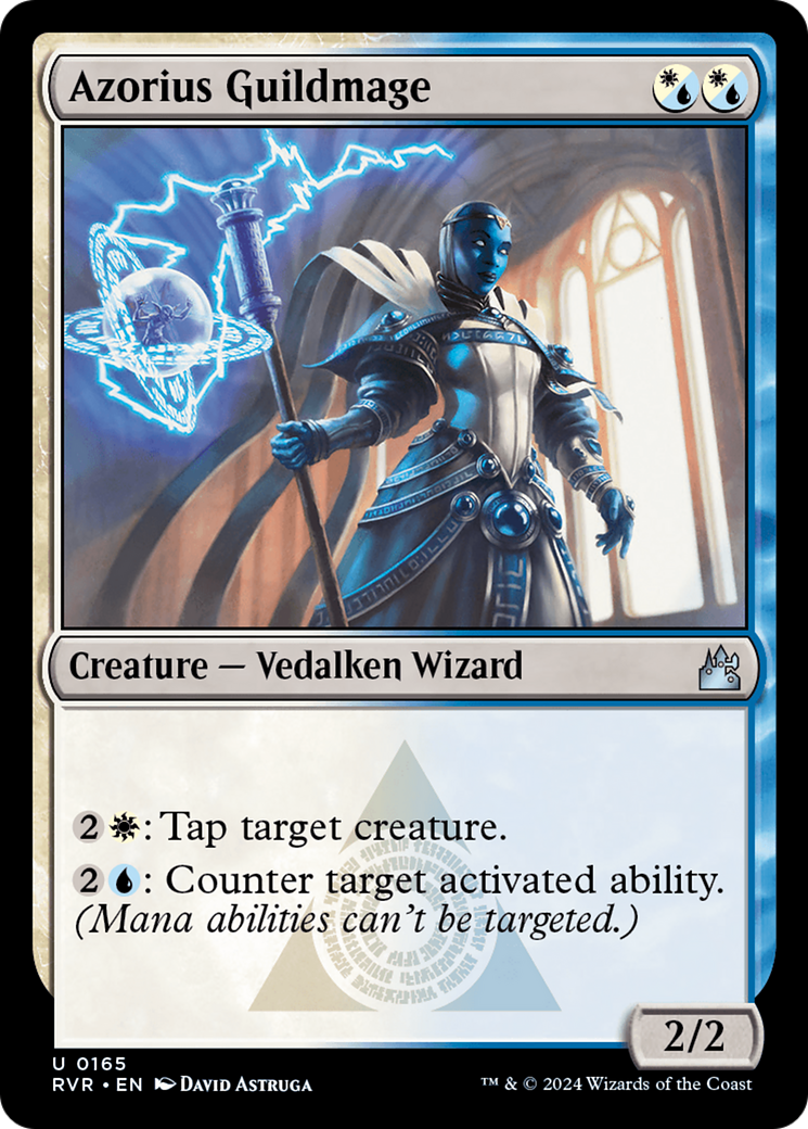 Azorius Guildmage [Ravnica Remastered] [Foil]