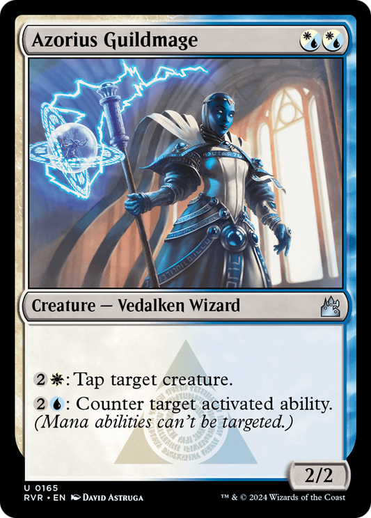Azorius Guildmage [Ravnica Remastered] [Foil]