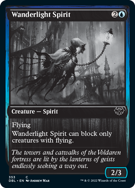 Wanderlight Spirit [Innistrad: Double Feature] [Foil]
