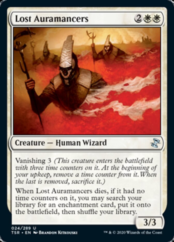 Lost Auramancers [Time Spiral Remastered] [Foil]