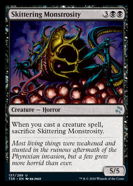 Skittering Monstrosity [Time Spiral Remastered] [Foil]
