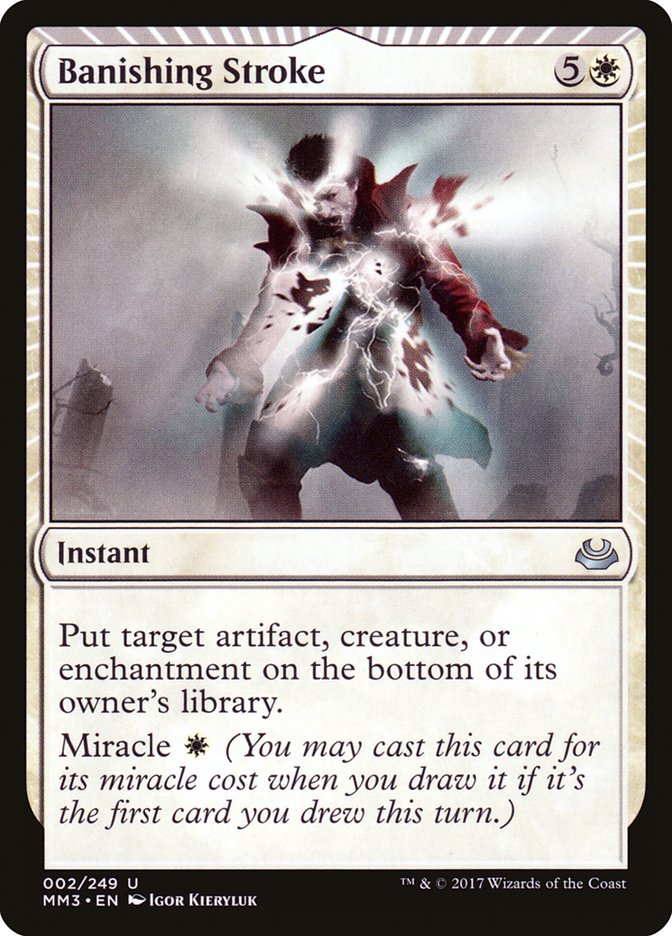 Banishing Stroke [Modern Masters 2017] [Foil]