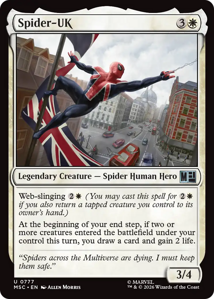Spider-UK [Marvel Super Heroes Commander]