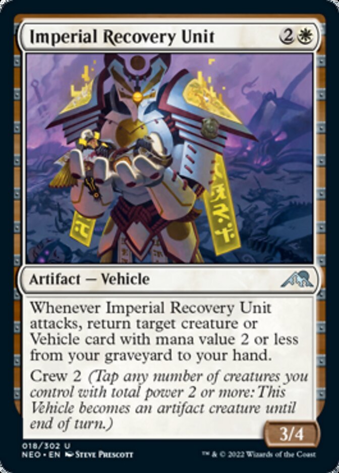 Imperial Recovery Unit [Kamigawa: Neon Dynasty] [Foil]
