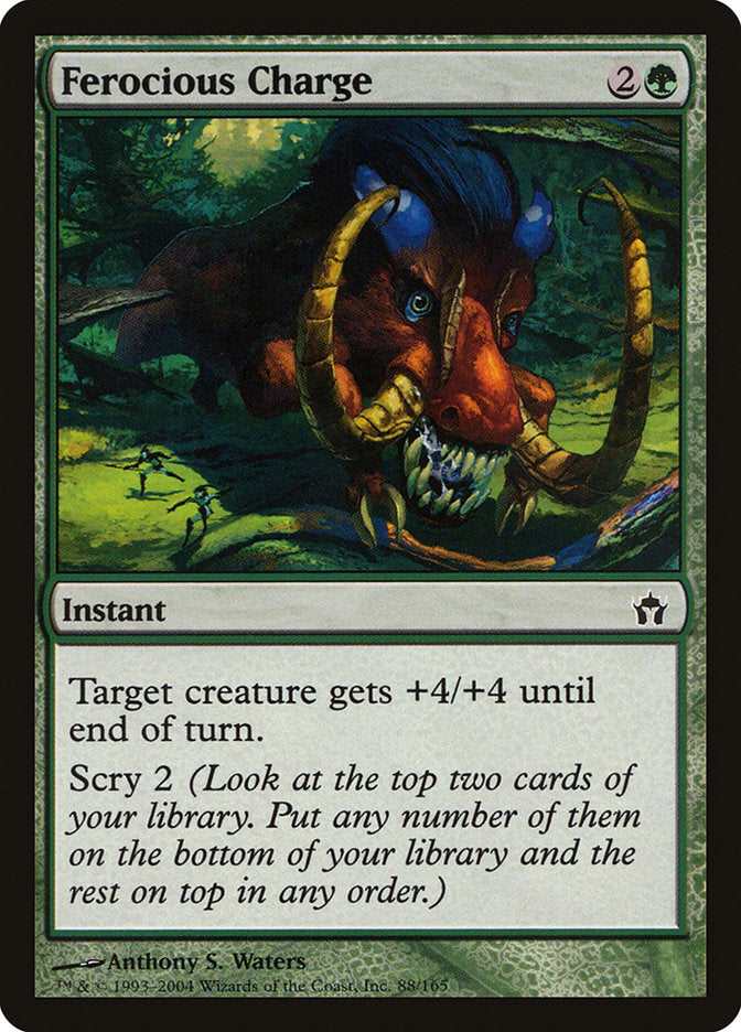Ferocious Charge [Fifth Dawn] [Foil]