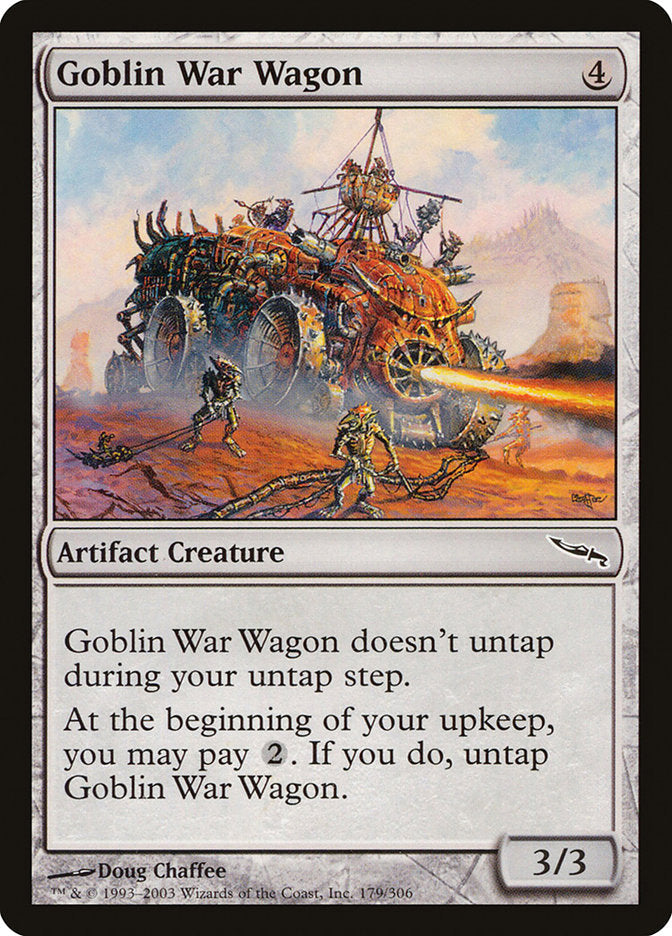 Goblin War Wagon [Mirrodin] [Foil]
