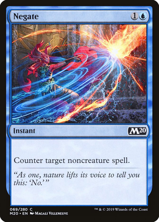 Negate [Core Set 2020] [Foil]