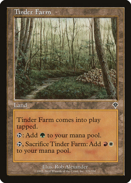 Tinder Farm [Invasion] [Foil]