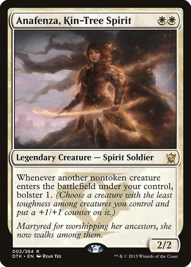 Anafenza, Kin-Tree Spirit [Dragons of Tarkir] [Foil]