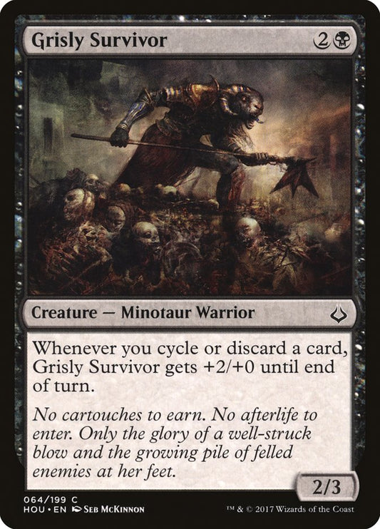 Grisly Survivor [Hour of Devastation] [Foil]