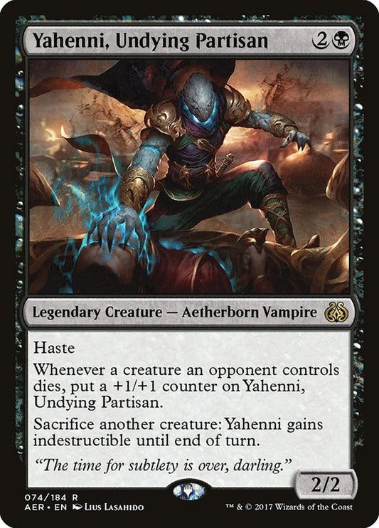 Yahenni, Undying Partisan [Aether Revolt] [Foil]