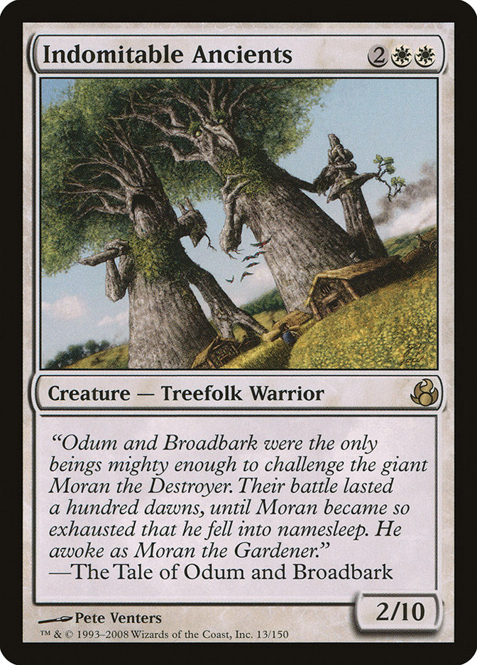 Indomitable Ancients [Morningtide] [Foil]
