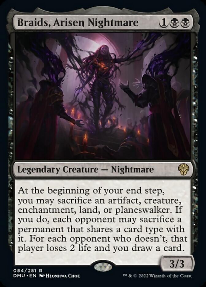 Braids, Arisen Nightmare [Dominaria United] [Foil]