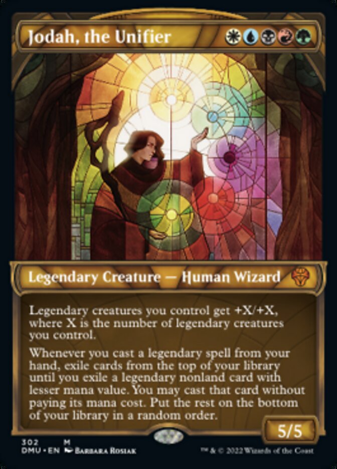 Jodah, the Unifier (Showcase) [Dominaria United] [Foil]