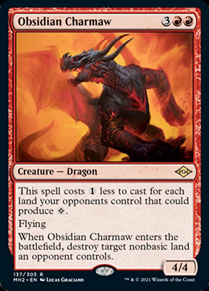 Obsidian Charmaw [Modern Horizons 2] [Foil]