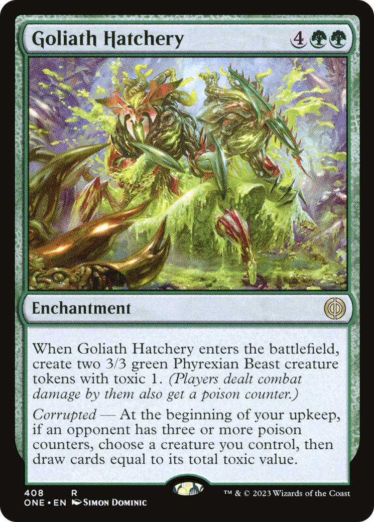 Goliath Hatchery [Phyrexia: All Will Be One] [Foil]