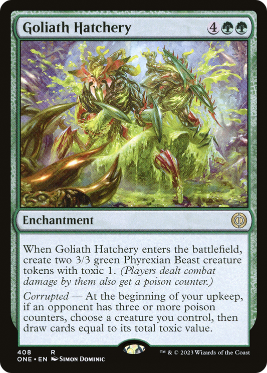 Goliath Hatchery [Phyrexia: All Will Be One] [Foil]