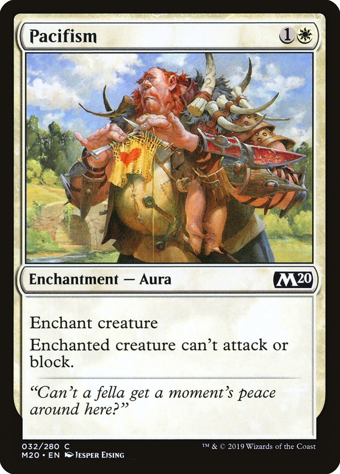 Pacifism [Core Set 2020] [Foil]
