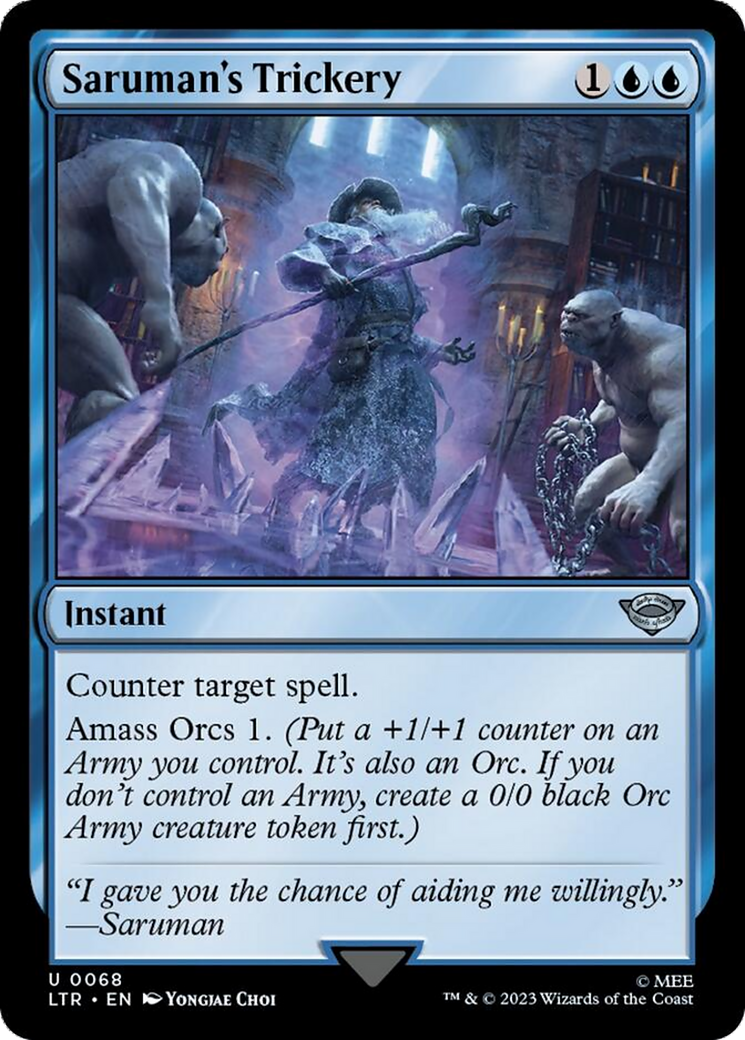 Saruman's Trickery [The Lord of the Rings: Tales of Middle-Earth] [Foil]