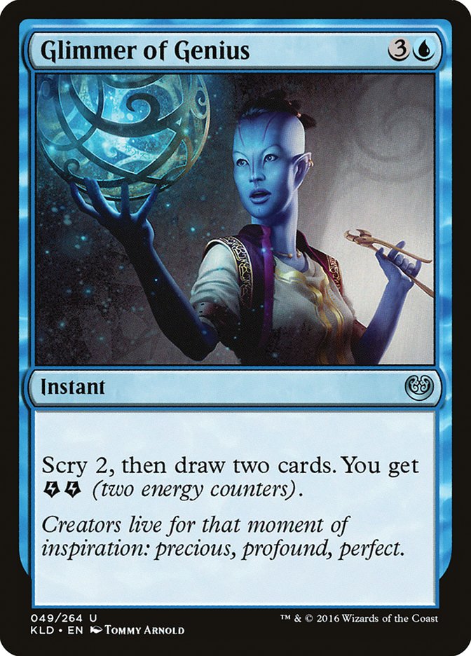 Glimmer of Genius [Kaladesh] [Foil]