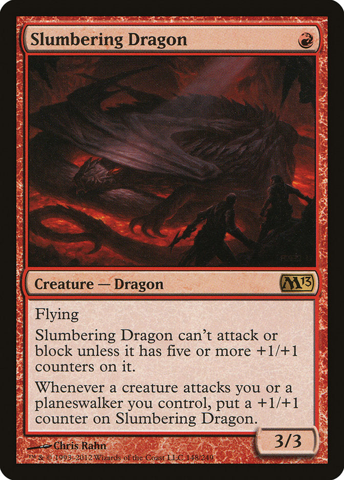 Slumbering Dragon [Core Set 2013] [Foil]