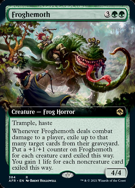Froghemoth (Extended Art) [Dungeons & Dragons: Adventures in the Forgotten Realms] [Foil]