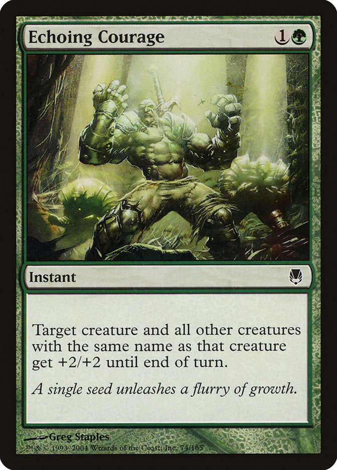 Echoing Courage [Darksteel] [Foil]