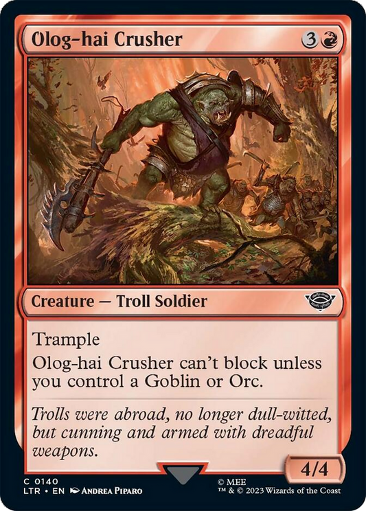 Olog-hai Crusher [The Lord of the Rings: Tales of Middle-Earth] [Foil]