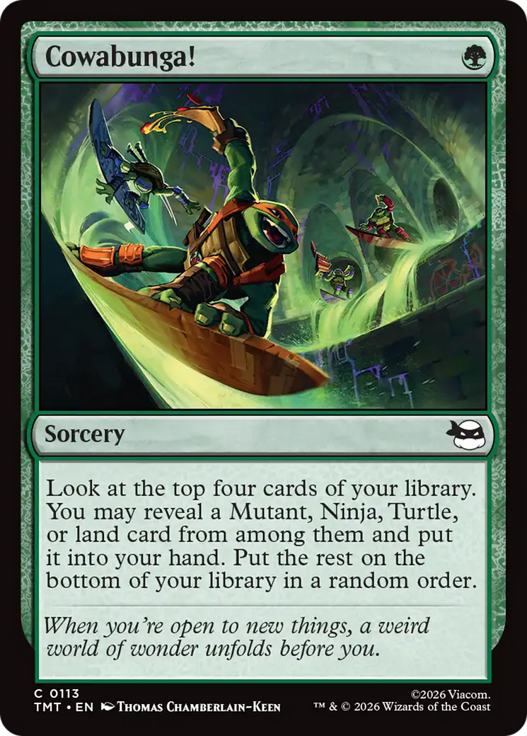 Cowabunga! [Teenage Mutant Ninja Turtles] [Foil]