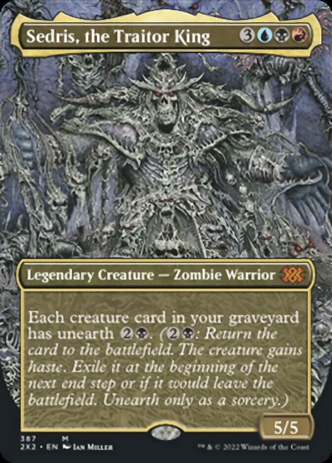 Sedris, the Traitor King (Borderless Alternate Art) [Double Masters 2022] [Foil]