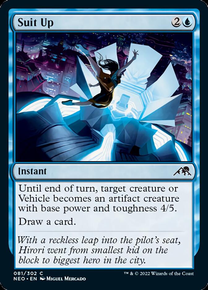 Suit Up [Kamigawa: Neon Dynasty] [Foil]