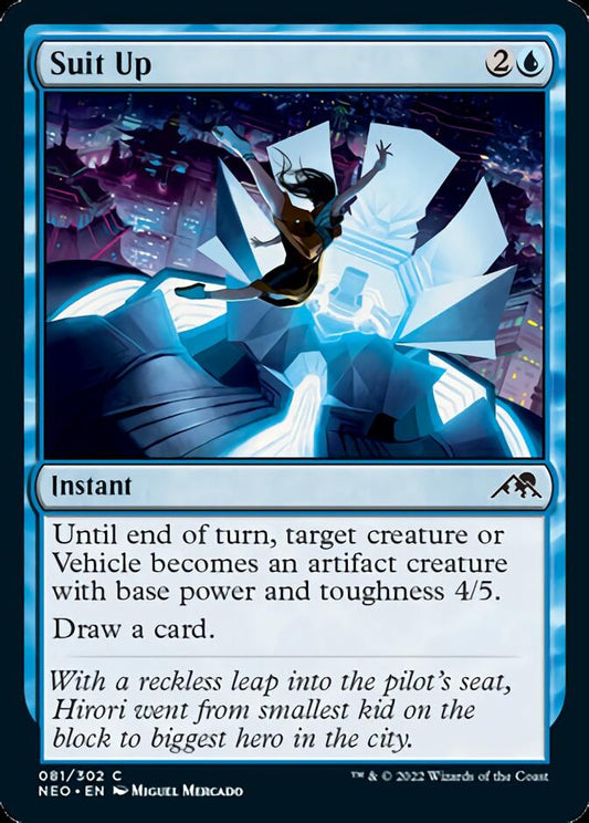 Suit Up [Kamigawa: Neon Dynasty] [Foil]