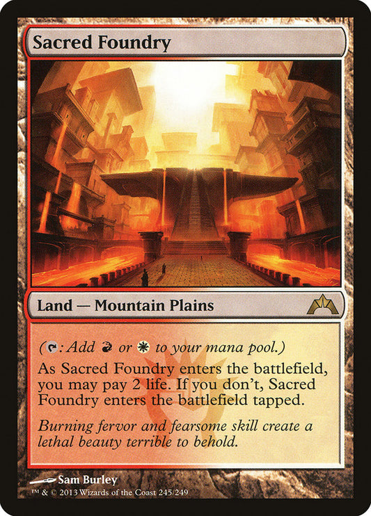 Sacred Foundry [Gatecrash] [Foil]