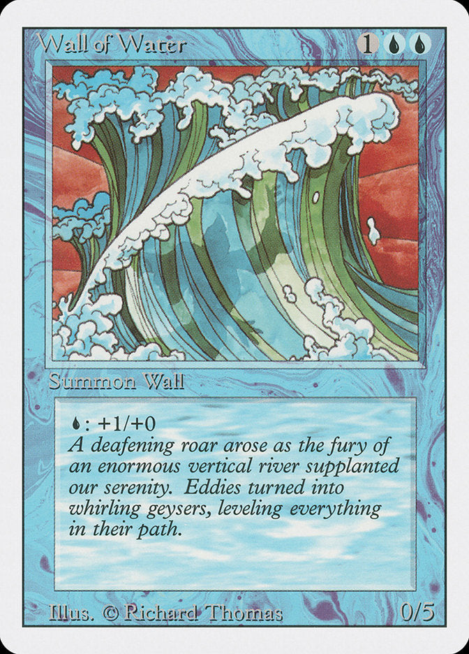 Wall of Water [3rd Edition]