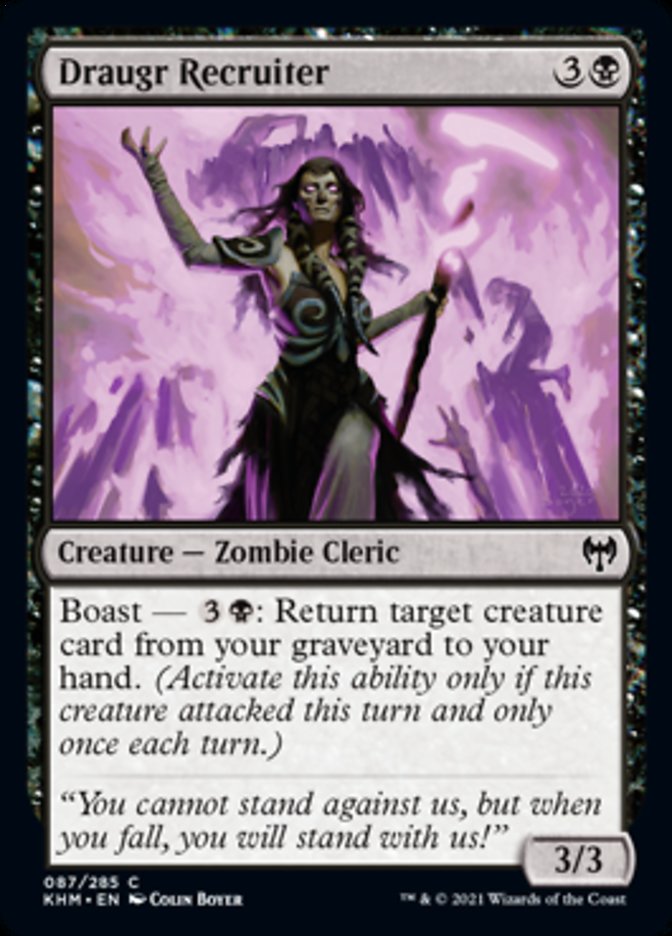 Draugr Recruiter [Kaldheim] [Foil]