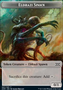 Bear // Eldrazi Scion Double-Sided Token [Double Masters 2022 Tokens] [Foil]