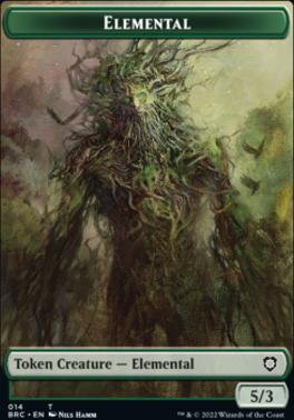 Powerstone // Elemental Double-Sided Token [The Brothers' War Tokens]