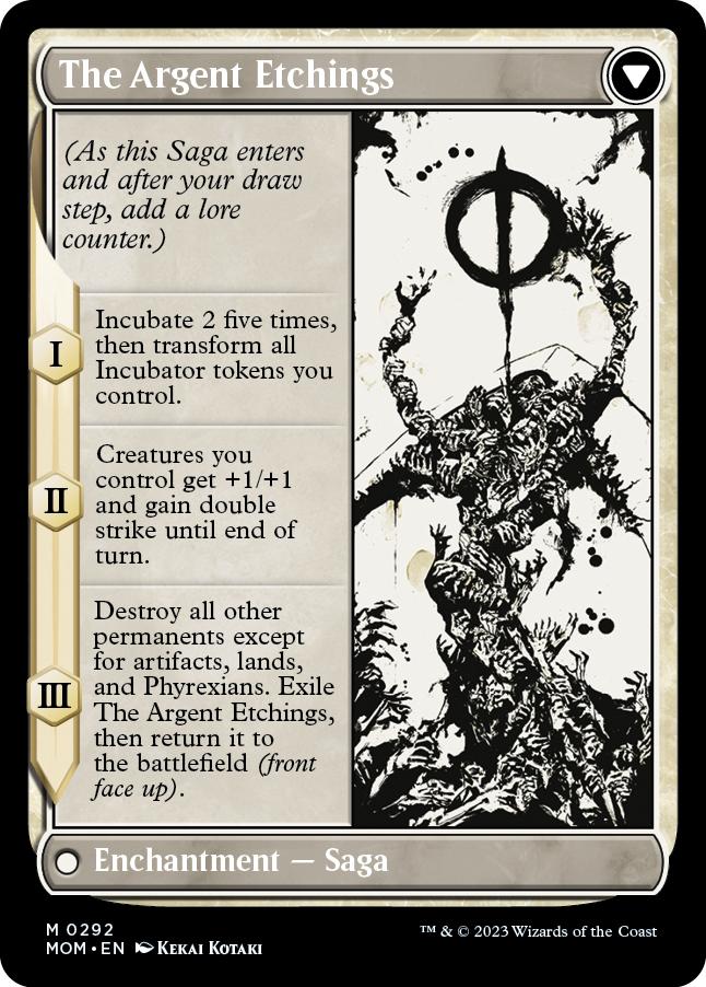 Elesh Norn // The Argent Etchings (Showcase Planar Booster Fun) [March of the Machine] [Foil]
