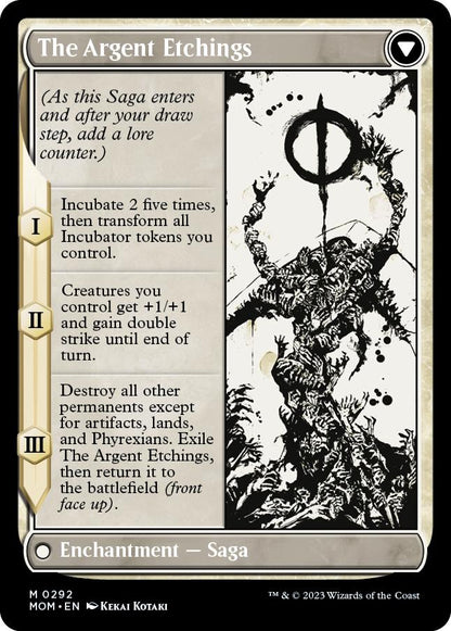 Elesh Norn // The Argent Etchings (Showcase Planar Booster Fun) [March of the Machine] [Foil]
