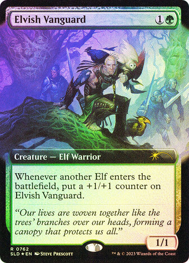 Elvish Vanguard (Extended Art) [Secret Lair Drop Series]