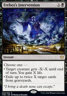 Erebos's Intervention (Promo Pack) [Theros Beyond Death Promos] [Foil]